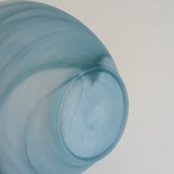 Blown Glass Plate and Bowl Set of 2 - Picture 5 of 9